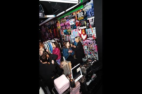 Topshop pop-up store